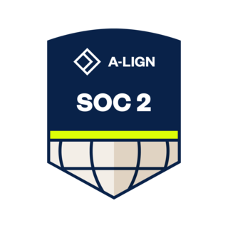 SOC 2, audited by A-LIGN